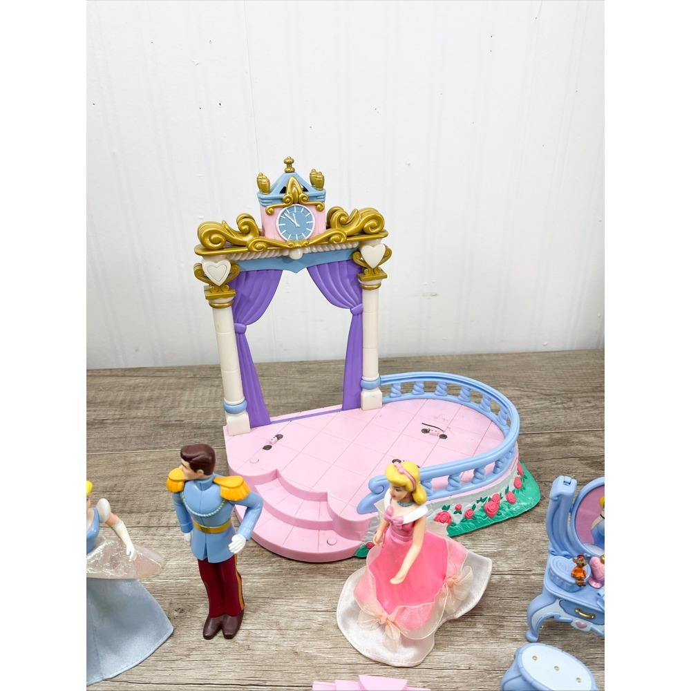 Disney Princess Cinderella Magic Dance Ballroom Playset Prince Charming Vanity - Picture 7 of 16
